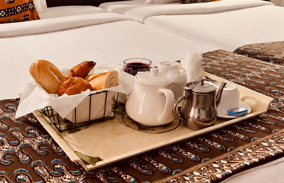 Petit-déjeuner Continental à Détente Hôtel